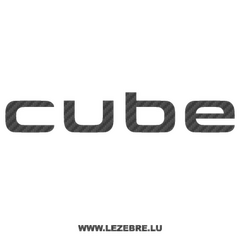 Nissan Cube Carbon Decal