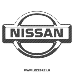 Sticker Karbon Nissan Nouveau Logo
