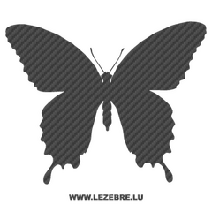 Sticker Carbone Papillon 20