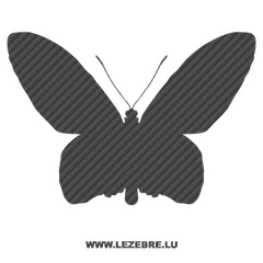 Butterfly Carbon Decal 22