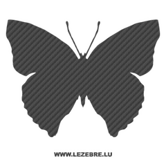 Butterfly Carbon Decal 27