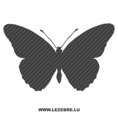 Butterfly Carbon Decal 39