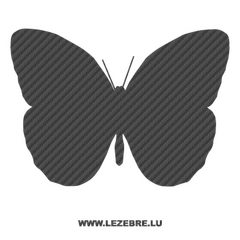 Sticker Karbon Schmetterling 41