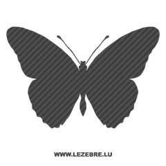Sticker Karbon Schmetterling 43