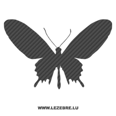 Butterfly Carbon Decal 50