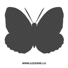 Butterfly Carbon Decal 54