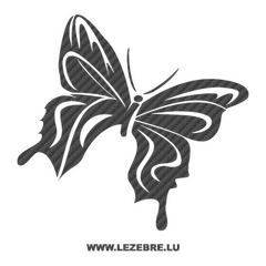 Butterfly Carbon Decal 62