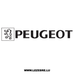 Peugeot Old Logo Decal