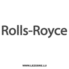 Sticker Karbon Rolls Royce