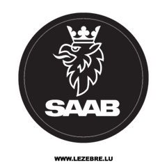 Sticker Saab Logo