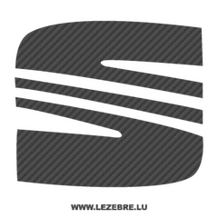 Seat Logo Carbon Decal 3