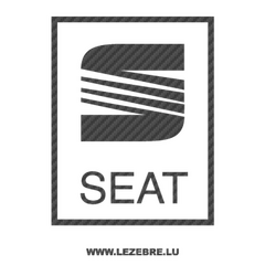 Sticker Karbon Seat Logo 6