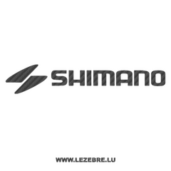 Shimano Logo Carbon Decal 2