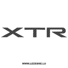 Shimano XTR Carbon Decal