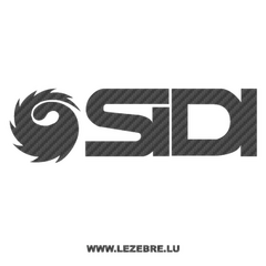 Sidi Logo Carbon Decal 2