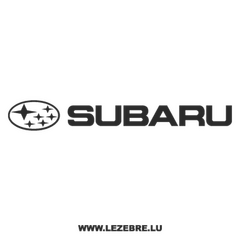Subaru Logo Decal 3