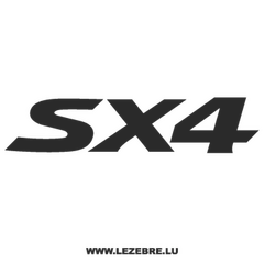 Suzuki SX Decal 4
