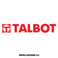 Talbot Logo Decal 2