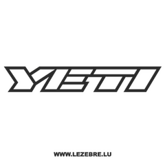Yeti Logo Decal