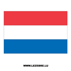 Sticker Flagge Pays Bas