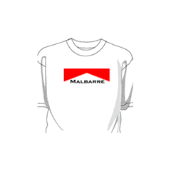 Sweat-Shirt Malbarré