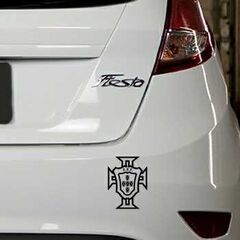 Portugal FPF Ford Fiesta Decal