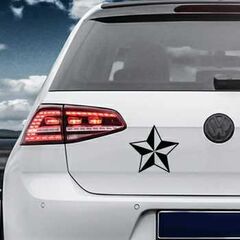 Star Volkswagen MK Golf Decal 6
