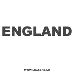 Sticker Karbon England 2