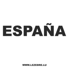Sticker España