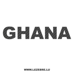 Sticker Karbon Ghana