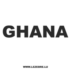 Ghana Decal