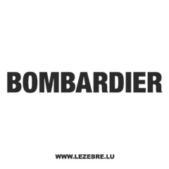 Sticker Bombardier Logo 2