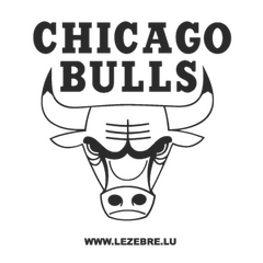 Sticker Chicago Bulls Logo 2