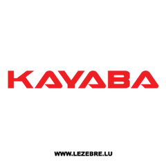 > Sticker Kayaba Logo