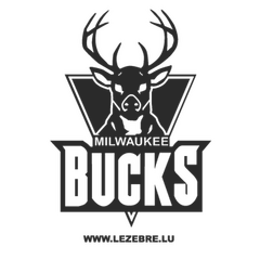 > Sticker Milwaukee Bucks Logo 2