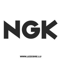 NGK Logo Decal 2
