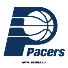 Pacers Logo Decal 2