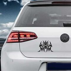 Sticker VW Golf Tribal Araignée