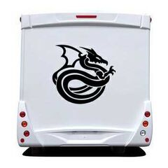 Dragon Camping Car Decal 27