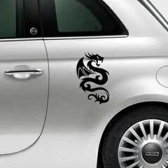 Dragon Wings Fiat 500 Decal 61