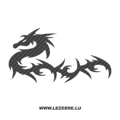 Sticker Carbone Dragon