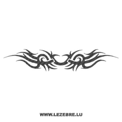 Tribal Carbon Decal 16