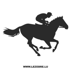 Horse Race Decal