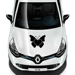 Butterfly Heart Renault Decal