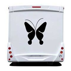 Sticker Camping Car Deco Papillon