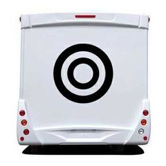 Sticker Camping Car Cercles 2