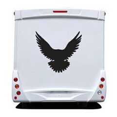 Eagle Camping Car Decal