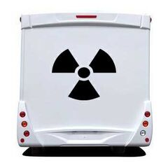 Sticker Camping Car Nucléaire