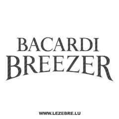 Sticker Karbon Bacardi Breezer 2