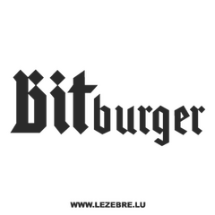 Sticker Bitburger Logo